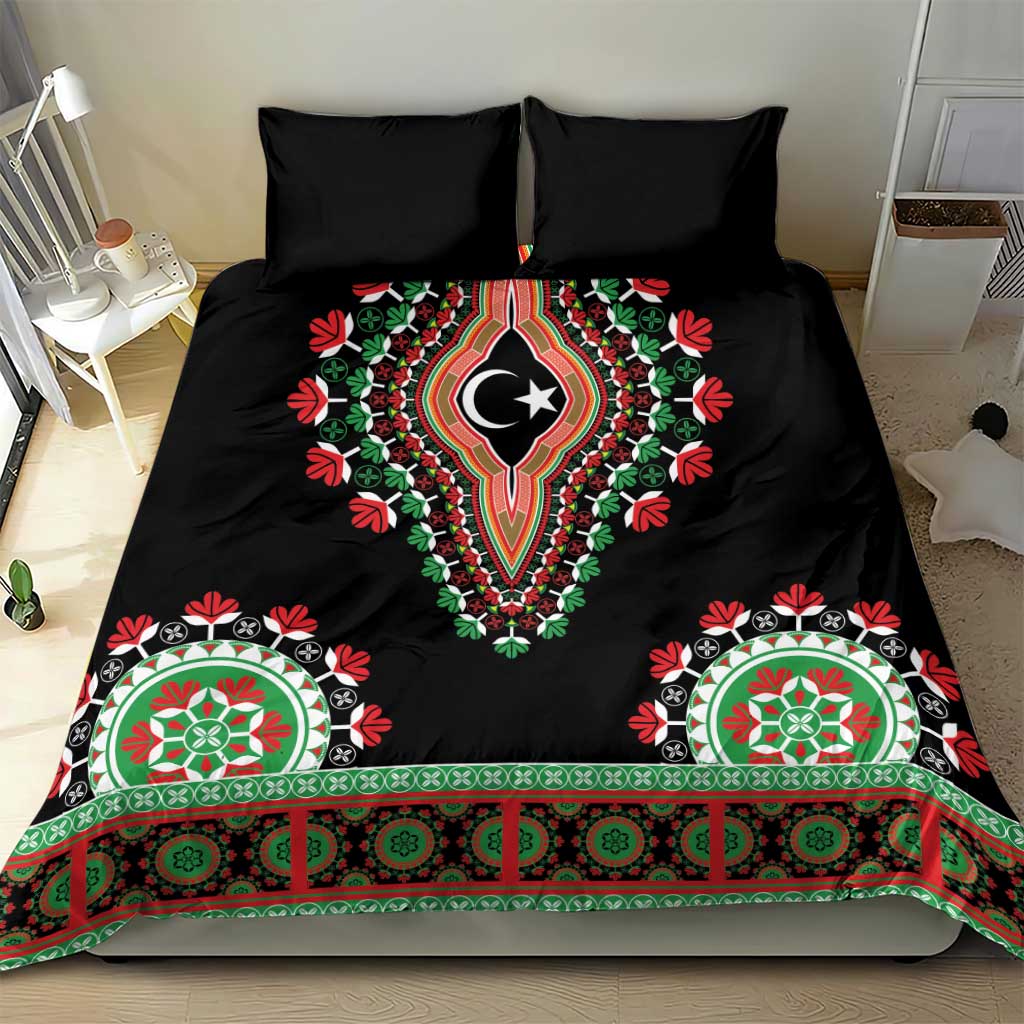 Libya Barbary Lion Bedding Set Dashiki Simple Style LT05 - Wonder Print Shop