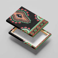 Libya Barbary Lion Canvas Wall Art Dashiki Simple Style LT05 - Wonder Print Shop