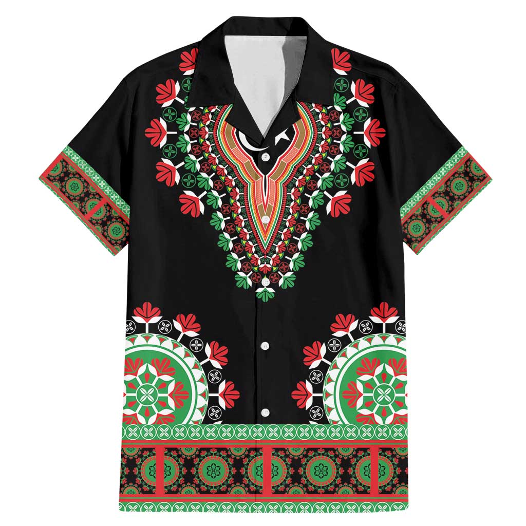 Libya Barbary Lion Family Matching Mermaid Dress and Hawaiian Shirt Dashiki Simple Style LT05 - Wonder Print Shop