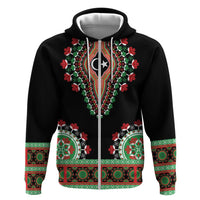 Libya Barbary Lion Hoodie Dashiki Simple Style LT05 - Wonder Print Shop