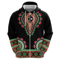 Libya Barbary Lion Hoodie Dashiki Simple Style LT05 - Wonder Print Shop