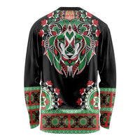 Libya Barbary Lion Long Sleeve Shirt Dashiki Simple Style LT05 - Wonder Print Shop