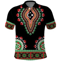 Libya Barbary Lion Polo Shirt Dashiki Simple Style LT05 - Wonder Print Shop