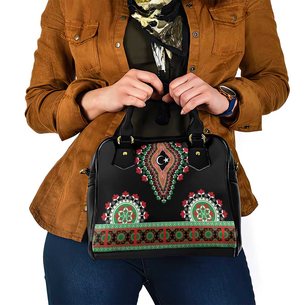 Libya Barbary Lion Shoulder Handbag Dashiki Simple Style