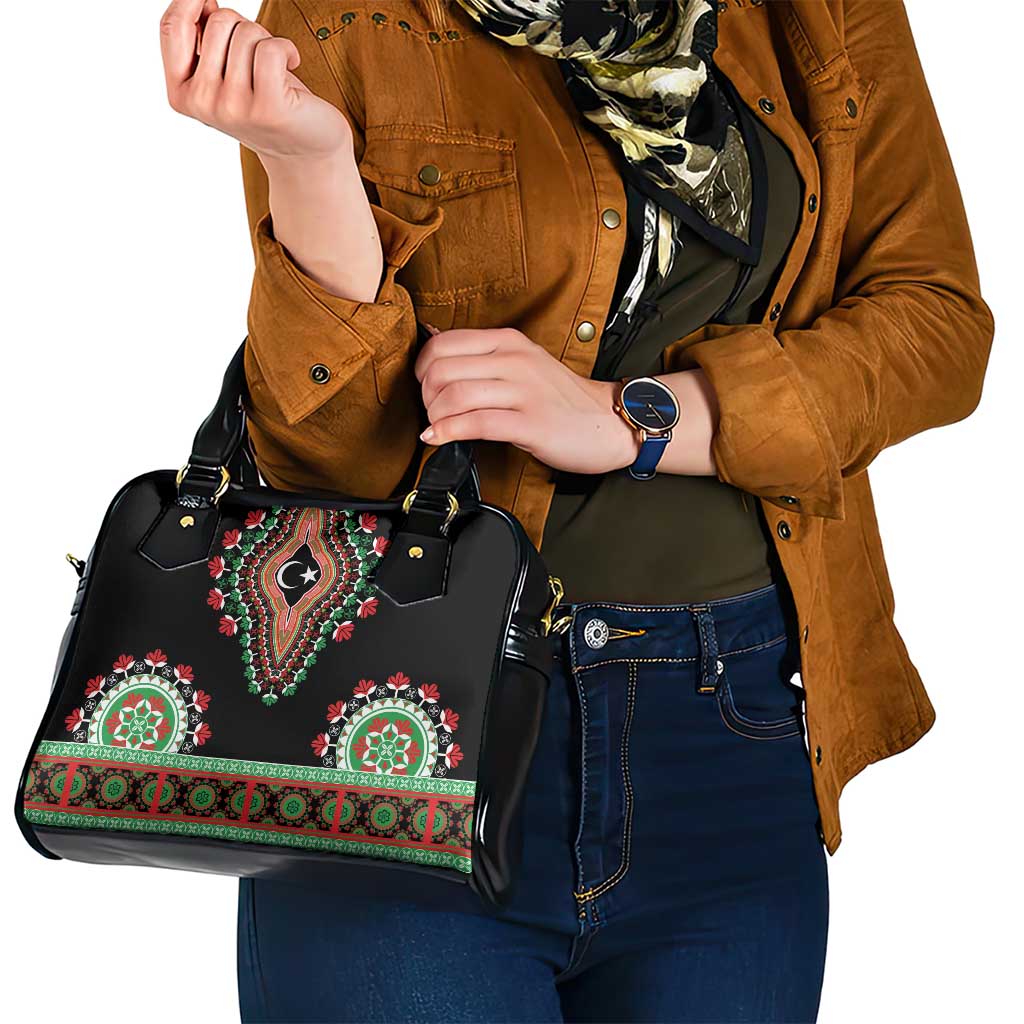 Libya Barbary Lion Shoulder Handbag Dashiki Simple Style