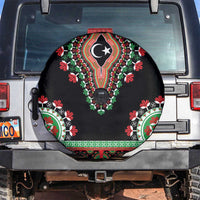 Libya Barbary Lion Spare Tire Cover Dashiki Simple Style LT05 - Wonder Print Shop