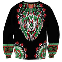Libya Barbary Lion Sweatshirt Dashiki Simple Style LT05 - Wonder Print Shop