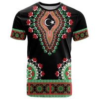 Libya Barbary Lion T Shirt Dashiki Simple Style LT05 - Wonder Print Shop