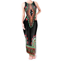 Libya Barbary Lion Tank Maxi Dress Dashiki Simple Style LT05 - Wonder Print Shop