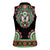 Libya Barbary Lion Women Sleeveless Polo Shirt Dashiki Simple Style LT05 - Wonder Print Shop