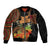 Kwanzaa Kinara Candles Bomber Jacket African Tribal Pattern LT05 - Wonder Print Shop