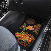 Kwanzaa Kinara Candles Car Mats African Tribal Pattern LT05 - Wonder Print Shop