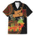 Kwanzaa Kinara Candles Family Matching Mermaid Dress and Hawaiian Shirt African Tribal Pattern LT05 - Wonder Print Shop