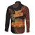 Kwanzaa Kinara Candles Family Matching Puletasi and Hawaiian Shirt African Tribal Pattern LT05 - Wonder Print Shop