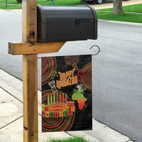 Kwanzaa Kinara Candles Garden Flag African Tribal Pattern LT05 - Wonder Print Shop