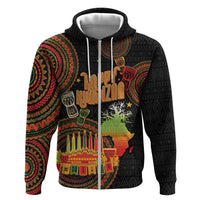Kwanzaa Kinara Candles Hoodie African Tribal Pattern LT05 - Wonder Print Shop