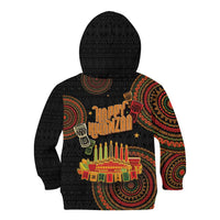 Kwanzaa Kinara Candles Kid Hoodie African Tribal Pattern LT05 - Wonder Print Shop