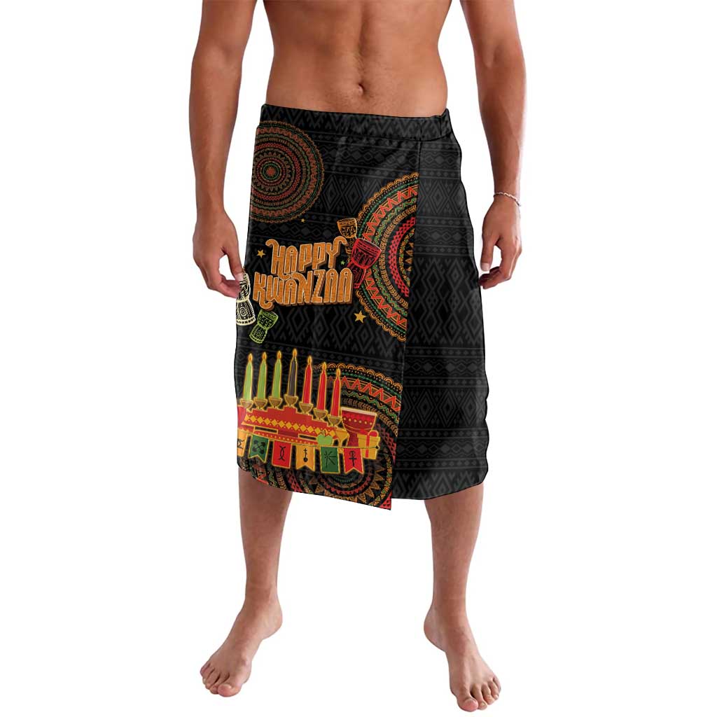 Kwanzaa Kinara Candles Lavalava African Tribal Pattern LT05 - Wonder Print Shop