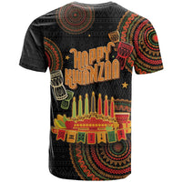 Kwanzaa Kinara Candles T Shirt African Tribal Pattern LT05 - Wonder Print Shop