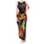Kwanzaa Kinara Candles Tank Maxi Dress African Tribal Pattern LT05 - Wonder Print Shop