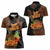 Kwanzaa Kinara Candles Women Polo Shirt African Tribal Pattern LT05 - Wonder Print Shop