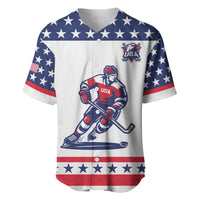Custom United States Hockey Baseball Jersey Go Champions USA