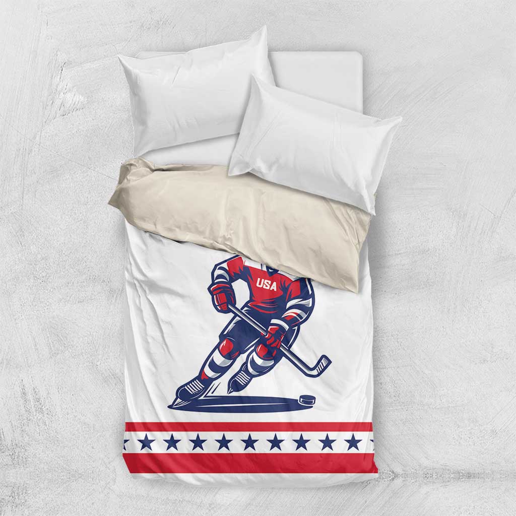 United States Hockey Bedding Set Go Champions USA
