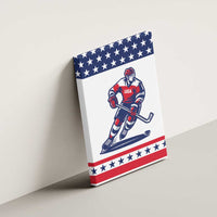 United States Hockey Canvas Wall Art Go Champions USA