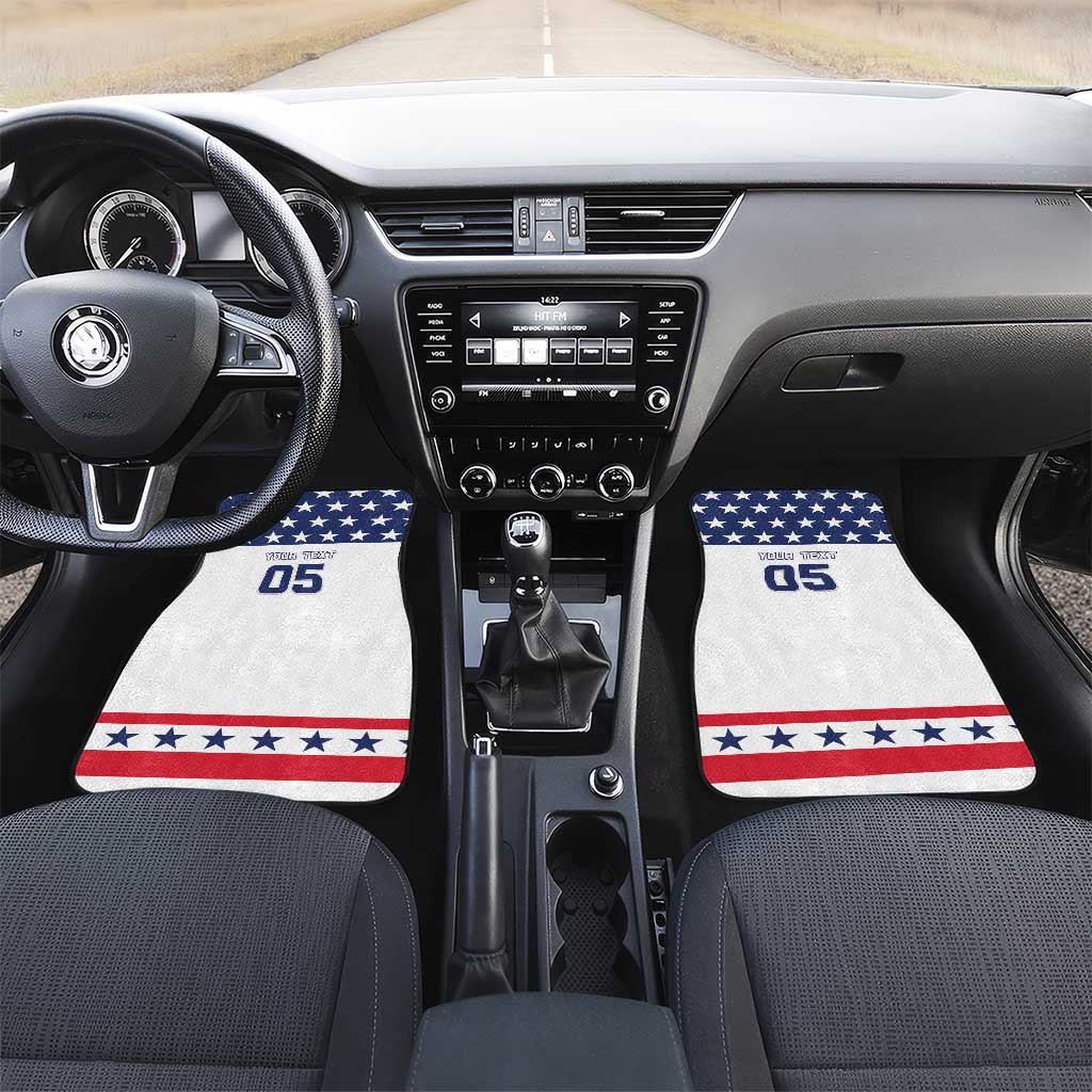 United States Hockey Car Mats Go Champions USA