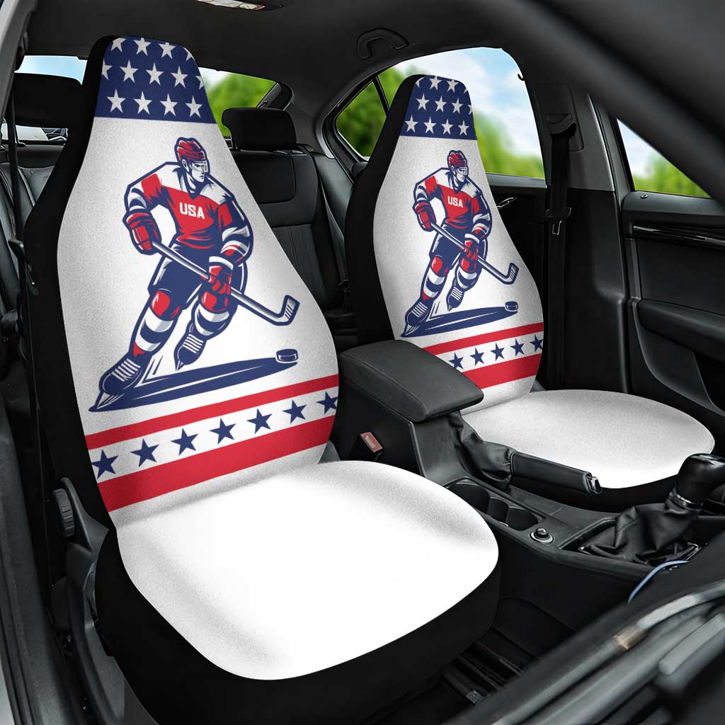 United States Hockey Car Seat Cover Go Champions USA