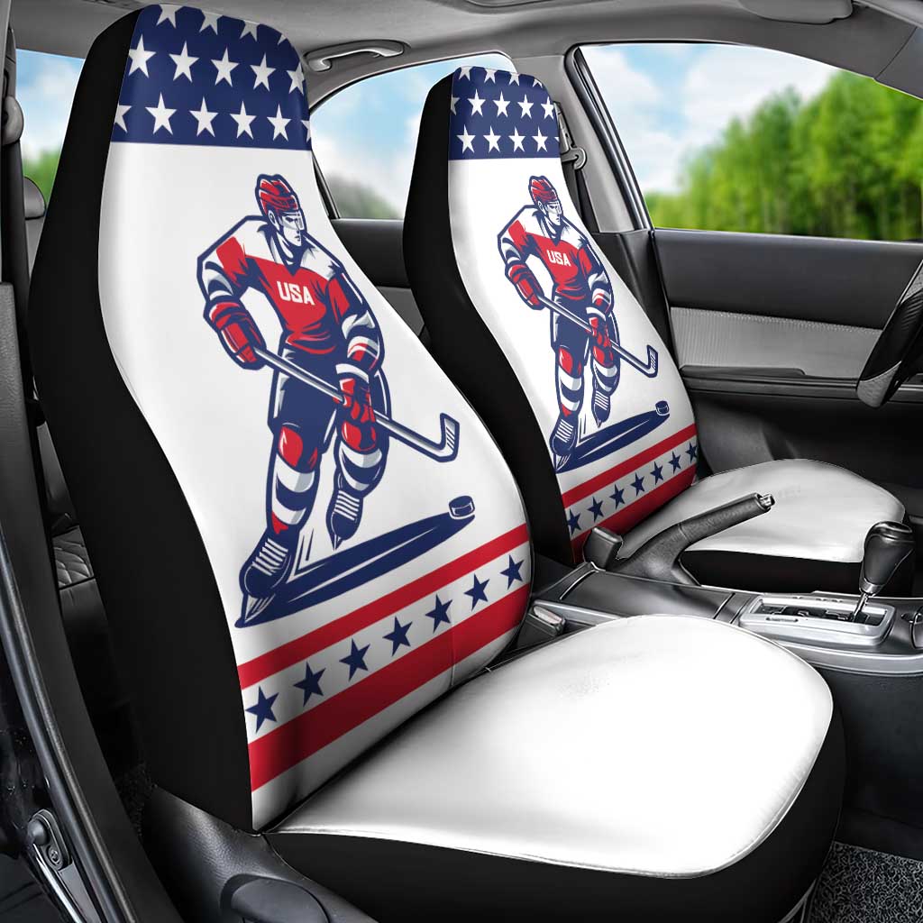 United States Hockey Car Seat Cover Go Champions USA