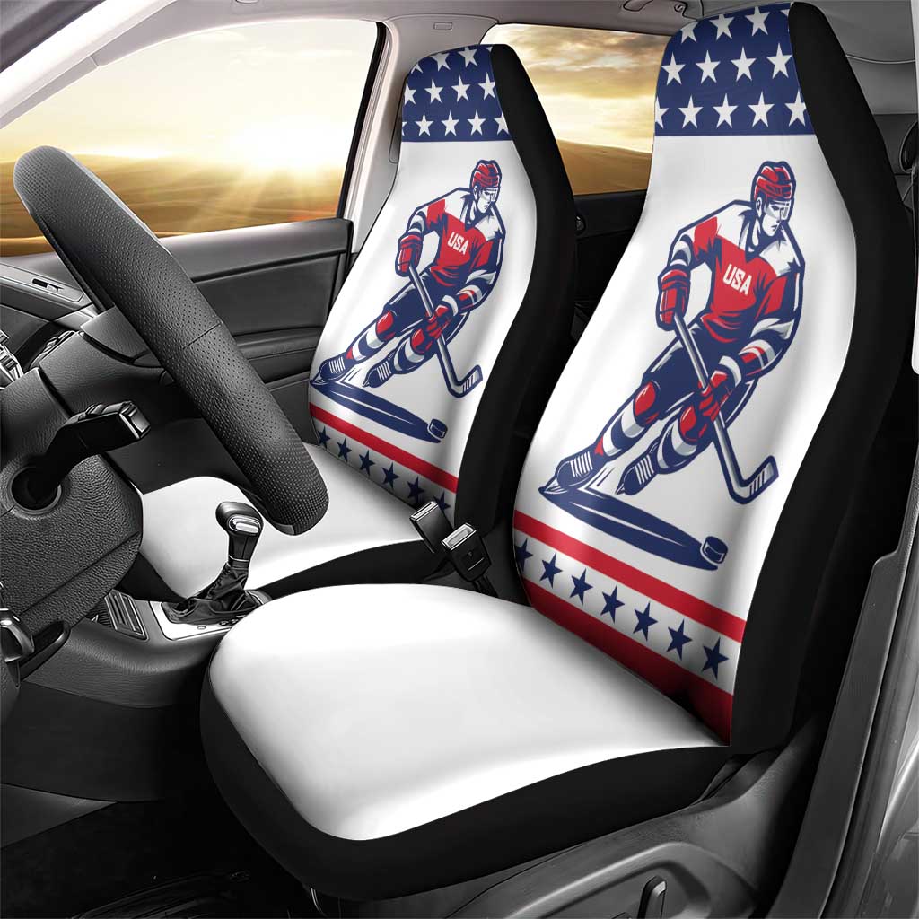 United States Hockey Car Seat Cover Go Champions USA