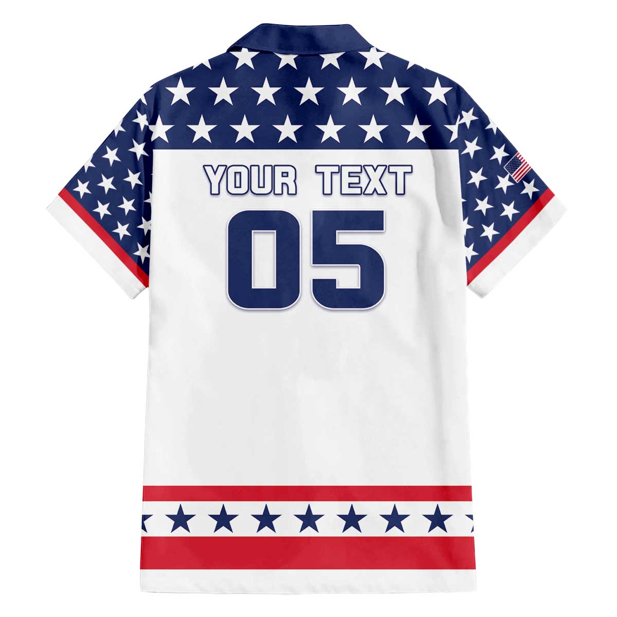 Custom United States Hockey Family Matching Off The Shoulder Long Sleeve Dress and Hawaiian Shirt Go Champions USA