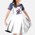 Custom United States Hockey Family Matching Summer Maxi Dress and Hawaiian Shirt Go Champions USA