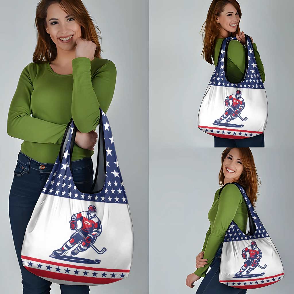 United States Hockey Grocery Bag Go Champions USA