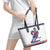 United States Hockey Leather Tote Bag Go Champions USA