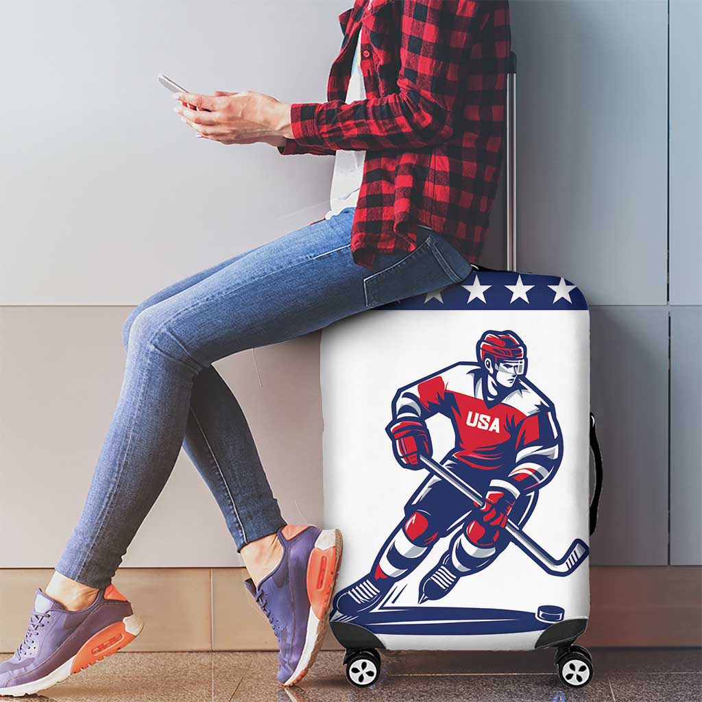 United States Hockey Luggage Cover Go Champions USA