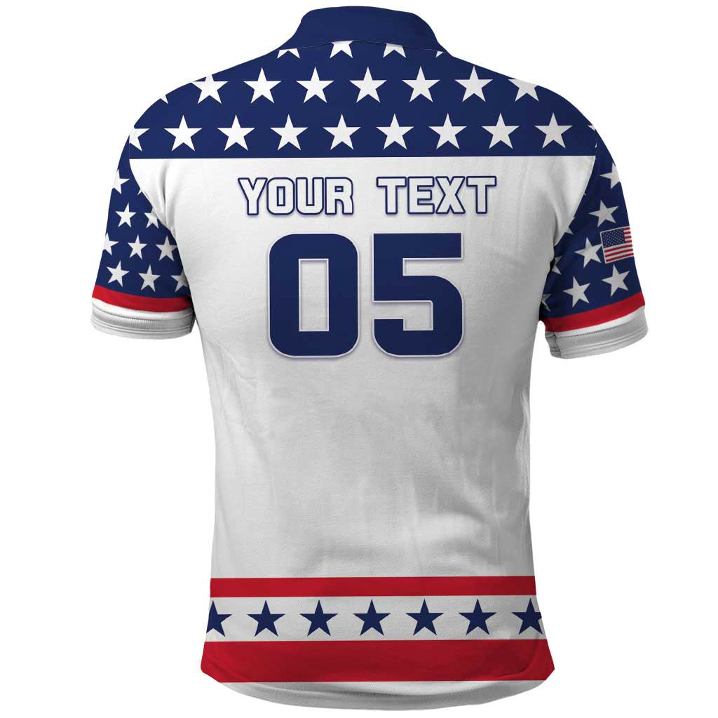 Custom United States Hockey Polo Shirt Go Champions USA