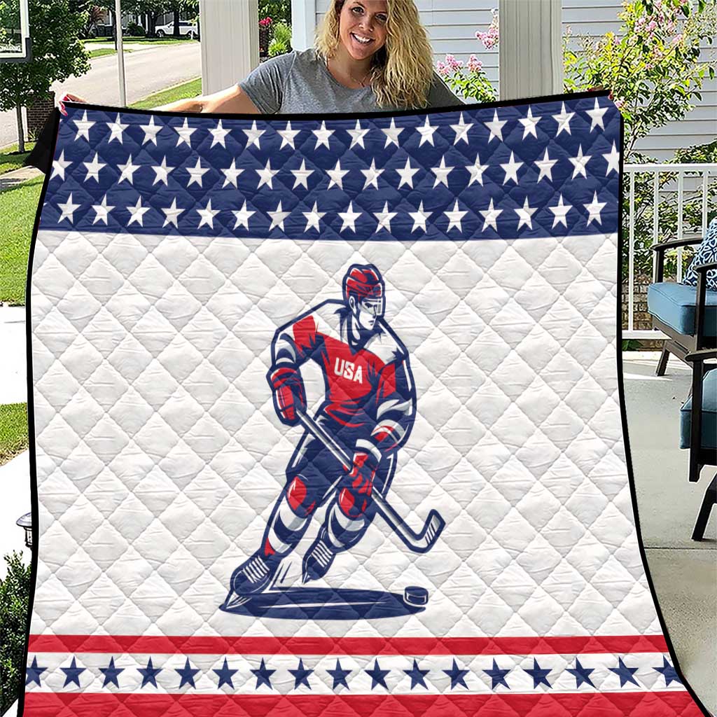 United States Hockey Quilt Go Champions USA