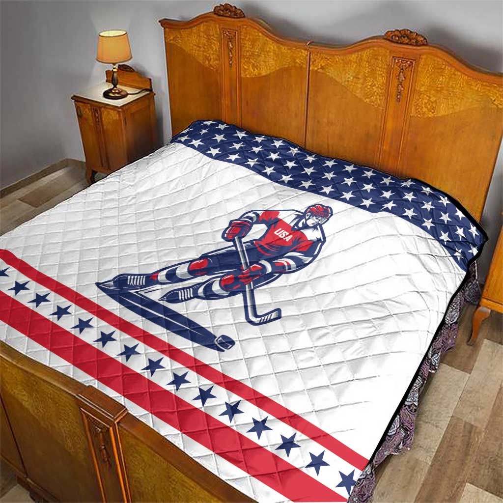 United States Hockey Quilt Go Champions USA