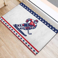 United States Hockey Rubber Doormat Go Champions USA