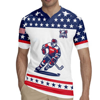 Custom United States Hockey Rugby Jersey Go Champions USA