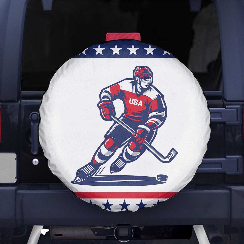 United States Hockey Spare Tire Cover Go Champions USA