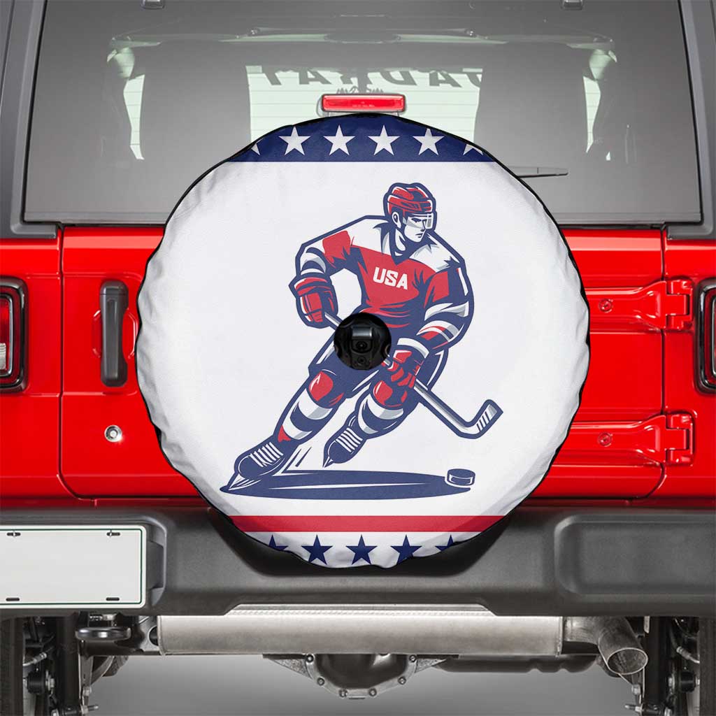 United States Hockey Spare Tire Cover Go Champions USA