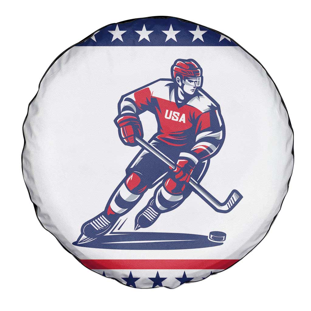 United States Hockey Spare Tire Cover Go Champions USA