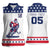 Custom United States Hockey Women Sleeveless Polo Shirt Go Champions USA