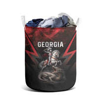 Georgia Coat Of Arms Laundry Basket Saint George And The Dragon