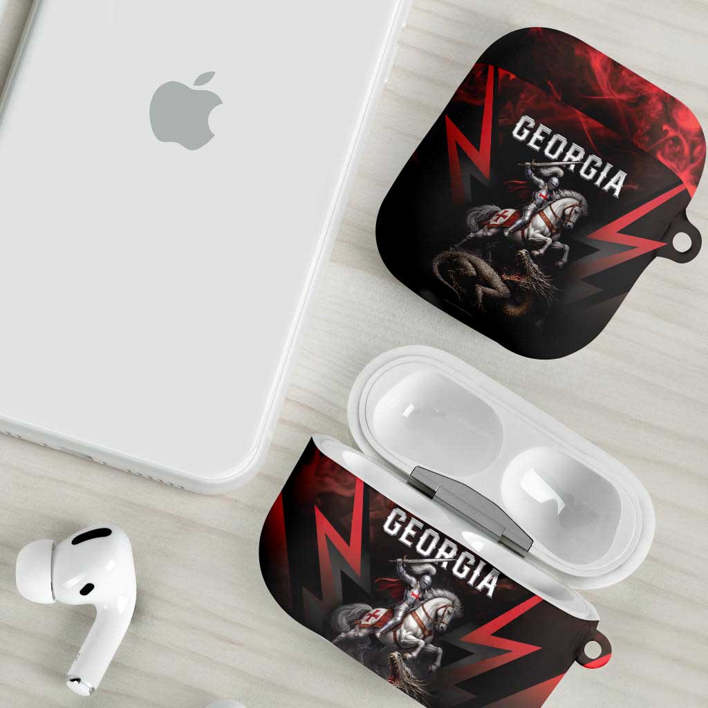 Georgia Coat Of Arms AirPods Case Saint George And The Dragon
