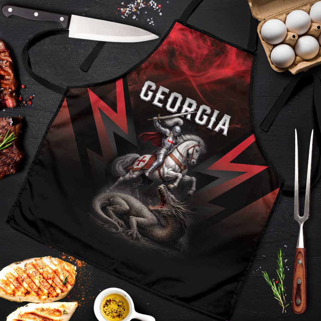 Georgia Coat Of Arms Apron Saint George And The Dragon