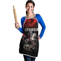 Georgia Coat Of Arms Apron Saint George And The Dragon